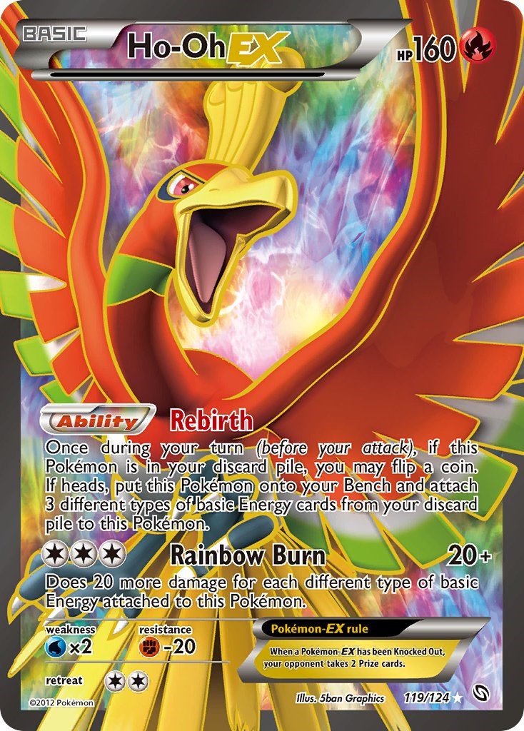 Ho-Oh Ex (119 Full Art) [DRX - 119/124]