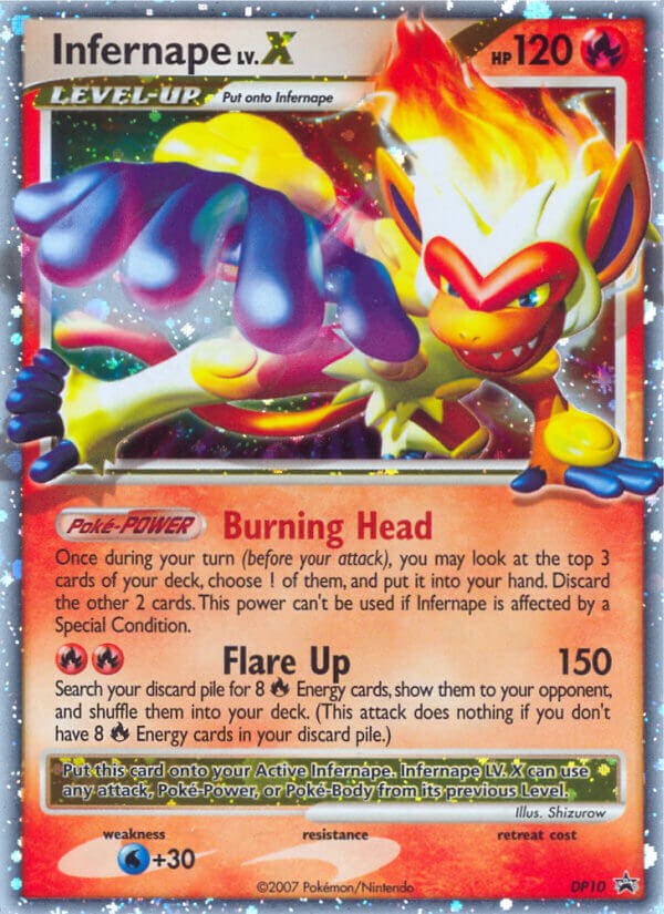 Infernape LV.X - DP10 [PR - 010]