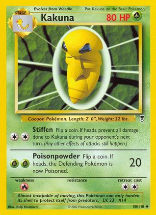 Kakuna 050  Legendary Collection - Uncommon