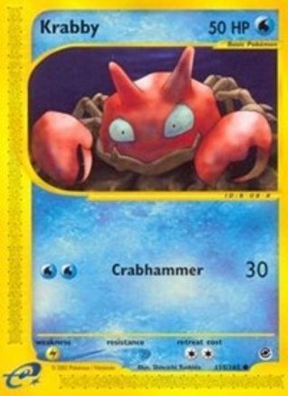Krabby 115/165  Expedition - Common