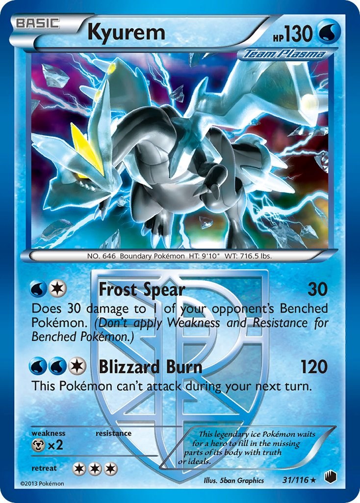 Kyurem (Team Plasma) [PLF - 31/116]