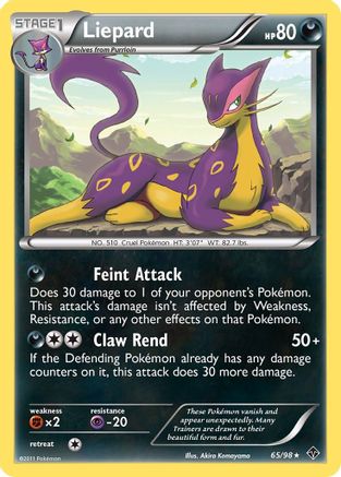 Liepard 065  Emerging Powers - Rare