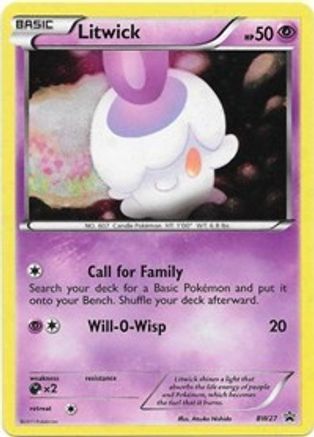 Litwick BW27  - Holofoil Black and White Promos - Promo