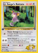 Lt. Surge's Rattata 085  - Unlimited Gym Challenge - Common