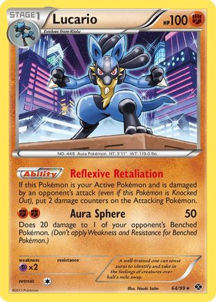 Lucario/99  - Holofoil Next Destinies - Holo Rare