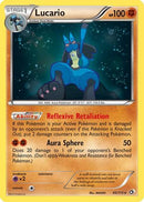 Lucario 080/113  - Reverse Holofoil Legendary Treasures - Holo Rare