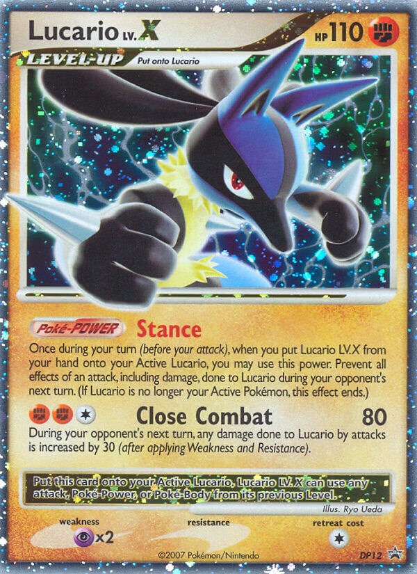 Lucario LV.X - DP12 [PR - 012]