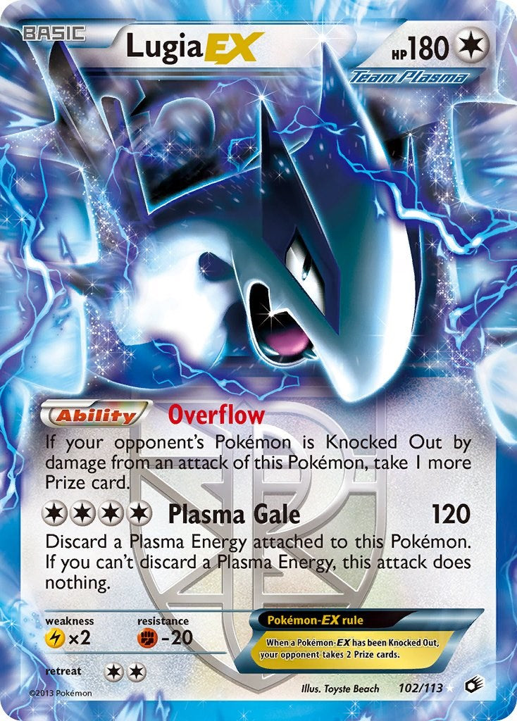 Lugia EX (Team Plasma) [LTR - 102/113]