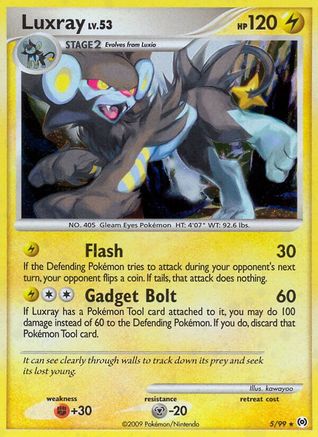 Luxray 005  - Holofoil Arceus - Holo Rare