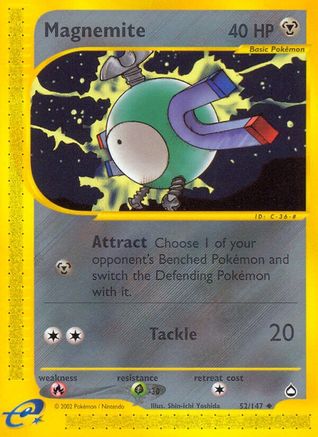 Magnemite (52) 052  Aquapolis - Uncommon