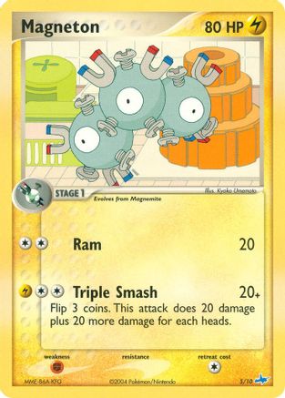 Magneton 005  EX Trainer Kit 1 Latias & Latios - Common