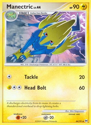 Manectric (44) 044/99  Arceus - Uncommon