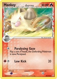 Mankey (Delta Species) [HP - 70/110]