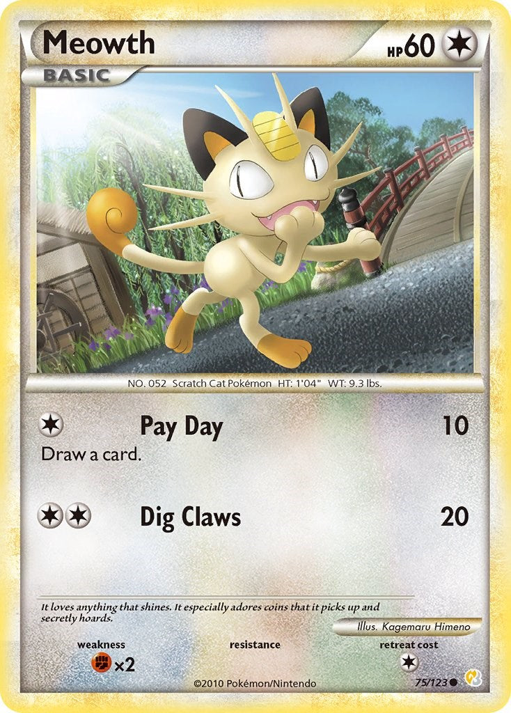 Meowth [HS - 75/123]