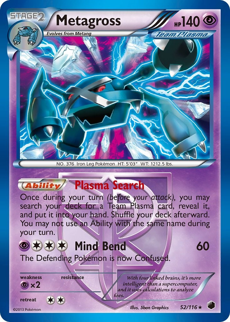 Metagross (Team Plasma) [PLF - 52/116]