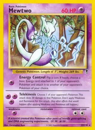 Mewtwo 029  Legendary Collection - Rare