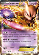 Mewtwo EX 054/113  - Holofoil Legendary Treasures - Ultra Rare