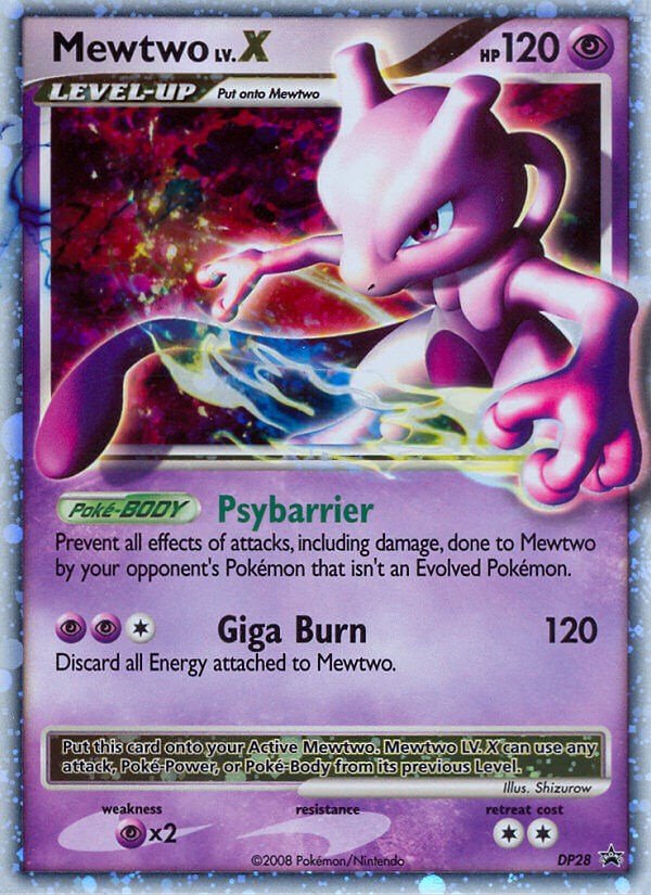 Mewtwo LV.X - DP28 [PR - 028]