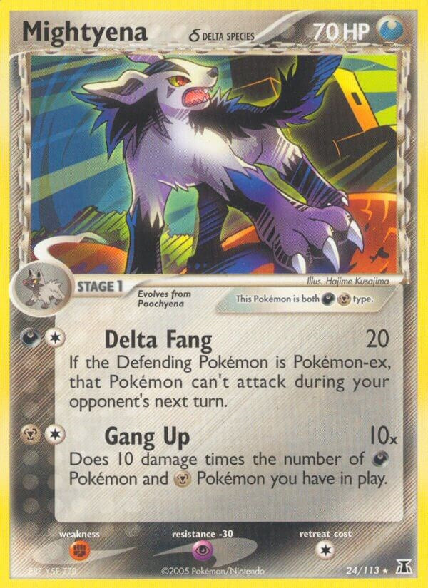 Mightyena Delta Species [DS - 24/113]