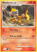 Monferno/100  - Reverse Holofoil Majestic Dawn - Uncommon