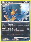 Murkrow 090/123  - Reverse Holofoil Mysterious Treasures - Common