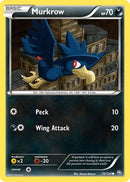 Murkrow  - Reverse Holofoil Dragons Exalted - Common