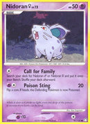 Nidoran F 091/123  Mysterious Treasures - Common
