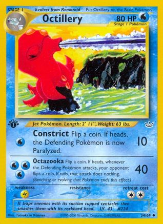 Octillery 034  - Unlimited Neo Revelation - Uncommon