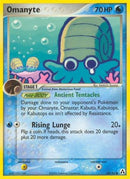 Omanyte 060/92  - Reverse Holofoil Legend Maker - Common