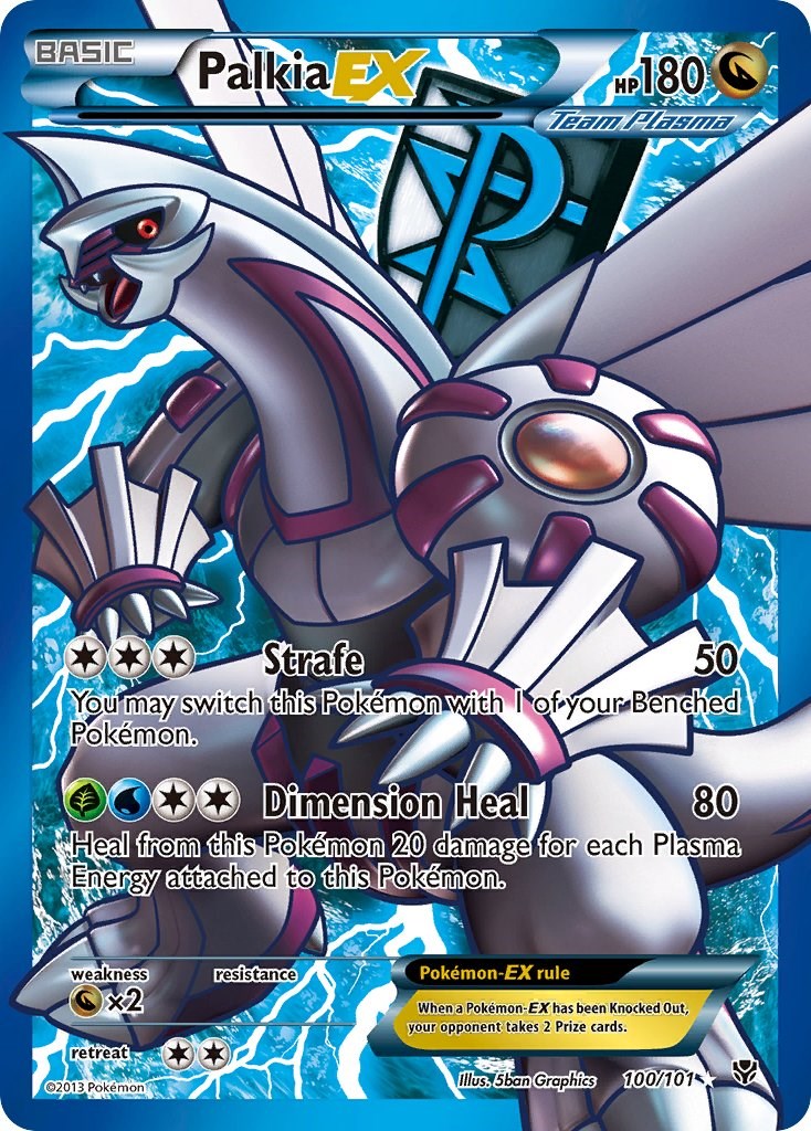 Palkia EX Team Plasma Full Art [PLB - 100/101]
