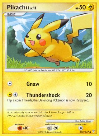 Pikachu 120/147  Supreme Victors - Common