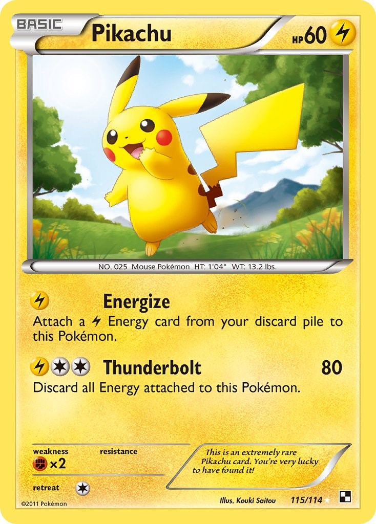Pikachu [BLW - 115/114]