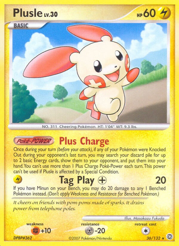 Plusle [SW - 36/132]