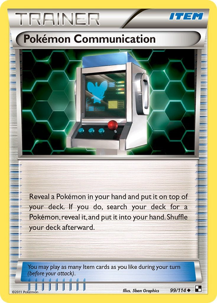 Pokemon Communication [BLW - 099]