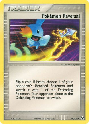Pokemon Reversal 097  - Reverse Holofoil FireRed & LeafGreen - Uncommon