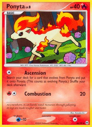 Ponyta (46) 046/99  - Reverse Holofoil Arceus - Uncommon