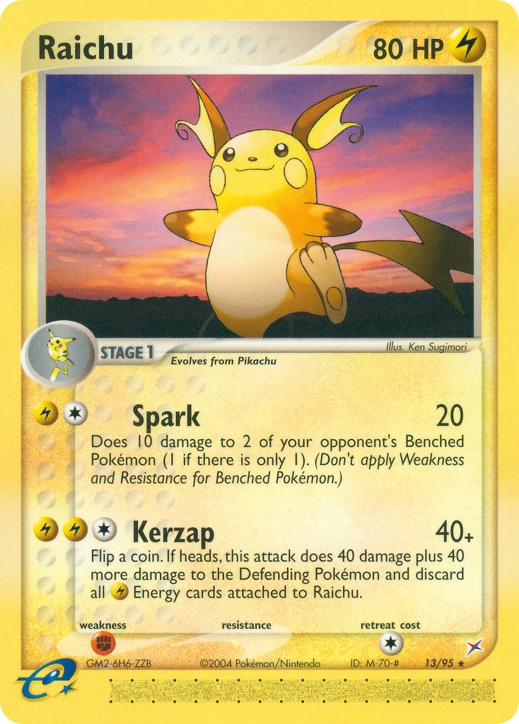 Raichu [MA - 13/95]