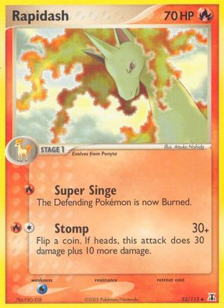 Rapidash 052/113  Delta Species - Uncommon