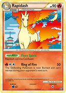Rapidash 008  - Reverse Holofoil Triumphant - Holo Rare
