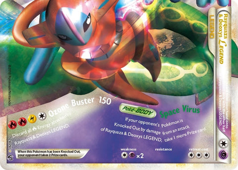Rayquaza & Deoxys Legend (Bottom) [UD - 90/90]
