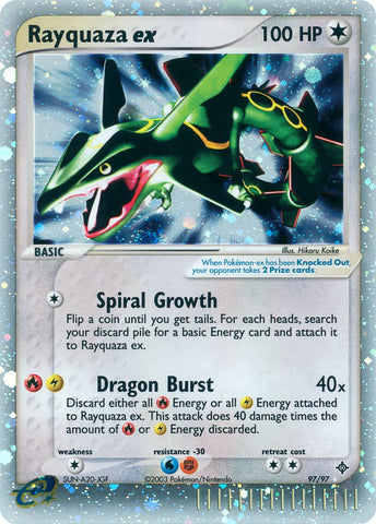 Rayquaza ex [DR - 97/97]