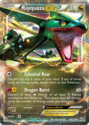 Rayquaza EX 085/124  - Holofoil Dragons Exalted - Ultra Rare