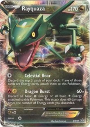 Rayquaza EX BW47 Black and White Promos - Promo