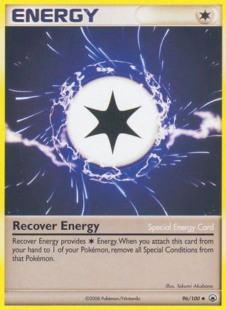 Recover Energy/100  - Reverse Holofoil Majestic Dawn - Uncommon