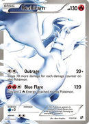 Reshiram (113 Full Art) 113/114  - Holofoil Black and White - Ultra Rare