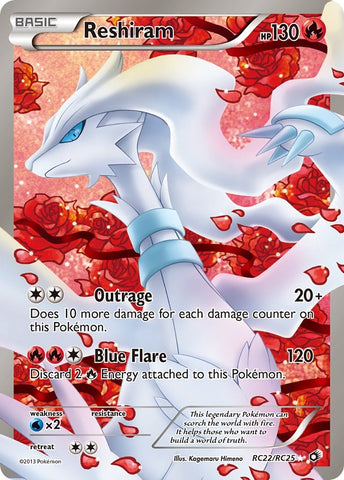 Reshiram (Full Art) [LTR - RC22/RC25]