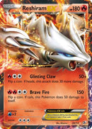 Reshiram EX 029/113  - Holofoil Legendary Treasures - Ultra Rare