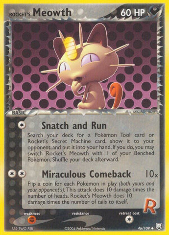 Rocket's Meowth [RR - 46/109]