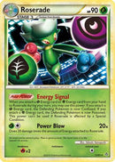 Roserade 023  - Reverse Holofoil Unleashed - Rare