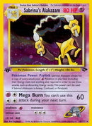 Sabrina's Alakazam 016  - Unlimited Holofoil Gym Challenge - Holo Rare